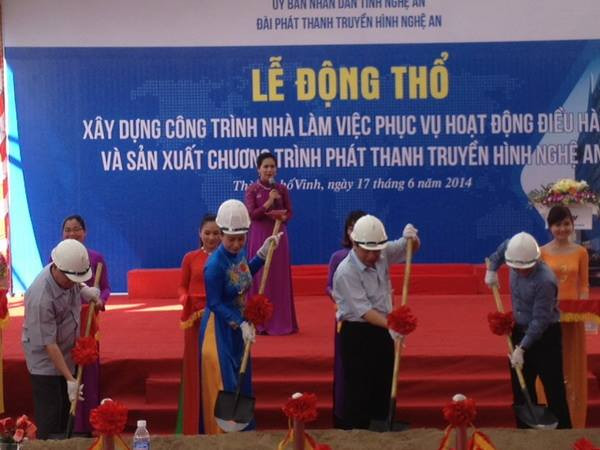Khởi công xây dựng Đài Phát thanh-Truyền hình Nghệ An ảnh 1