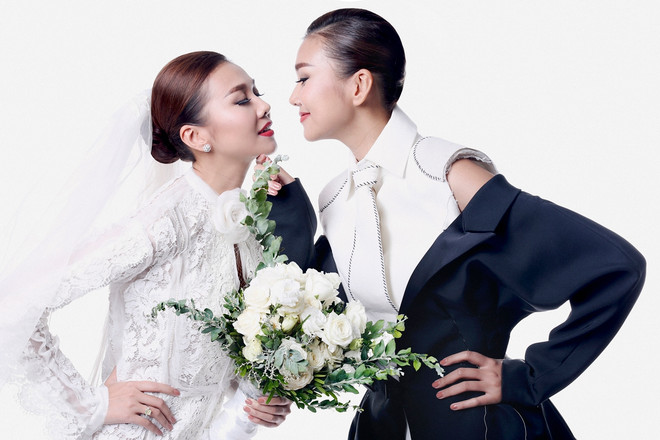 Thanh Hằng công khai ảnh cưới khiến người hâm mộ “choáng váng” ảnh 1