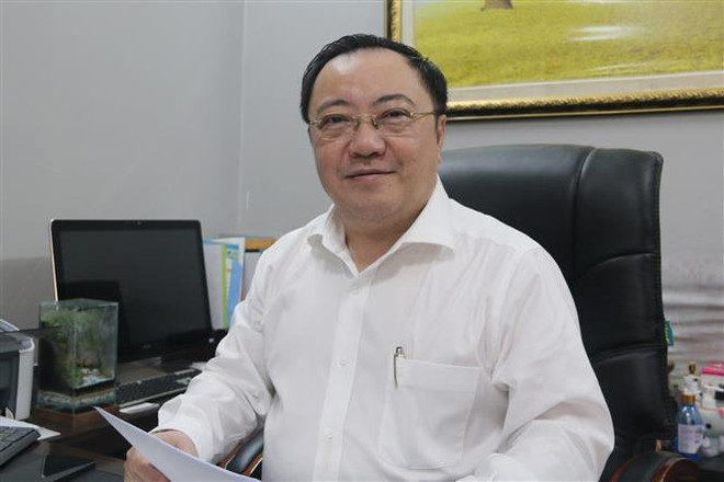 Thầy thuốc Nhân dân Phan Huy Anh Vũ, Giám đốc Sở Y tế Đồng Nai. (Ảnh: Lê Xuân/TTXVN) Thầy thuốc Nhân dân Phan Huy Anh Vũ và những đêm dài không ngủ ảnh 1