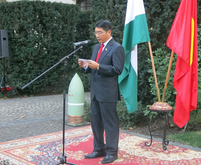 Chiêu đãi trọng thể nhân kỷ niệm Quốc khánh Việt Nam tại Hungary ảnh 1