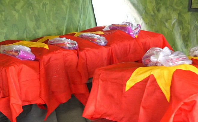 Tìm thấy 22 hài cốt liệt sỹ hy sinh trong trận đánh An Điền năm 1974 ảnh 1