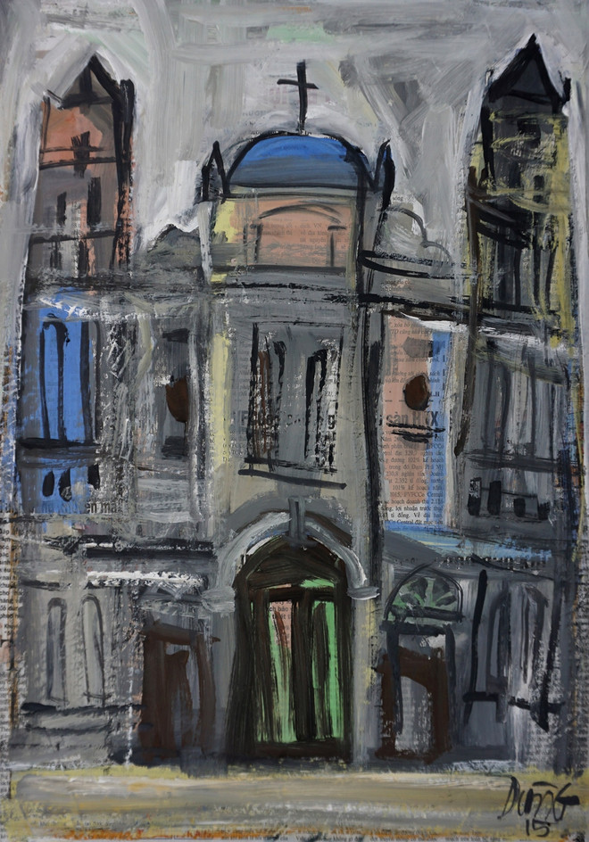 Nhóm họa sỹ G39 triển lãm tranh nhân dịp Giáng Sinh 2015 ảnh 3