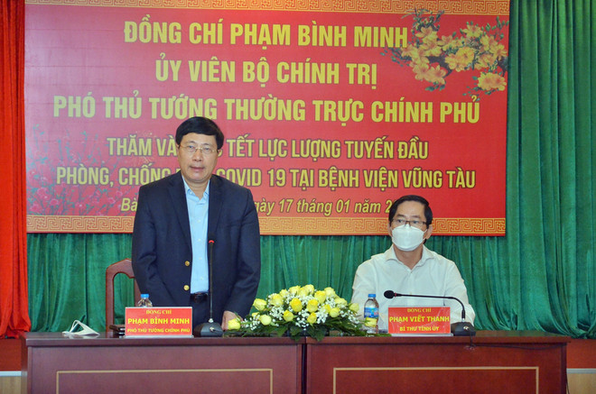 Phó Thủ tướng Phạm Bình Minh thăm, tặng quà tại tỉnh Bà Rịa-Vũng Tàu ảnh 1
