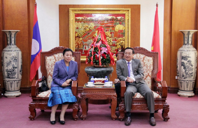 Lãnh đạo Lào chúc mừng 88 năm ngày thành lập Đảng Cộng sản Việt Nam ảnh 1