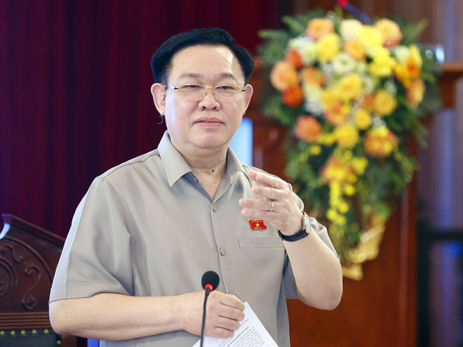 Chủ tịch Quốc hội Vương Đình Huệ: Xây dựng nền tư pháp chuyên nghiệp ảnh 2