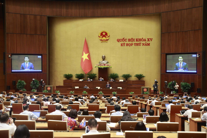 Kỳ họp thứ 5, Quốc hội khóa XV: Nội dung chính ngày làm việc thứ 20 ảnh 1