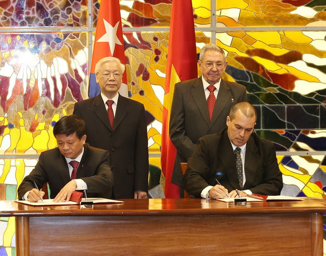 Thông tấn xã Việt Nam tăng cường hợp tác với các đối tác Cuba ảnh 1