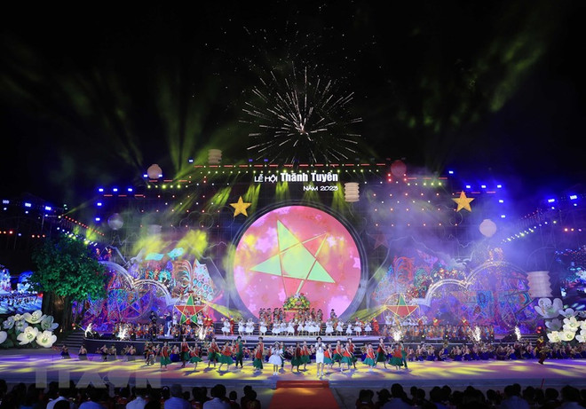 Lung linh sắc màu Đêm hội Thành Tuyên năm 2023 dịp Tết Trung Thu ảnh 3