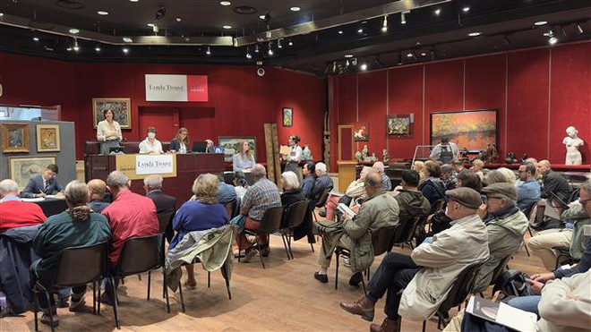 Đấu giá 19 bức tranh phong cảnh của Vua Hàm Nghi tại Pháp ảnh 2