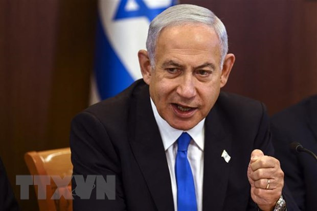 Thủ tướng Israel Benjamin Netanyahu. (Ảnh: AFP/TTXVN) Thủ tướng Israel không đưa ra quyết định theo áp lực từ bên ngoài ảnh 1