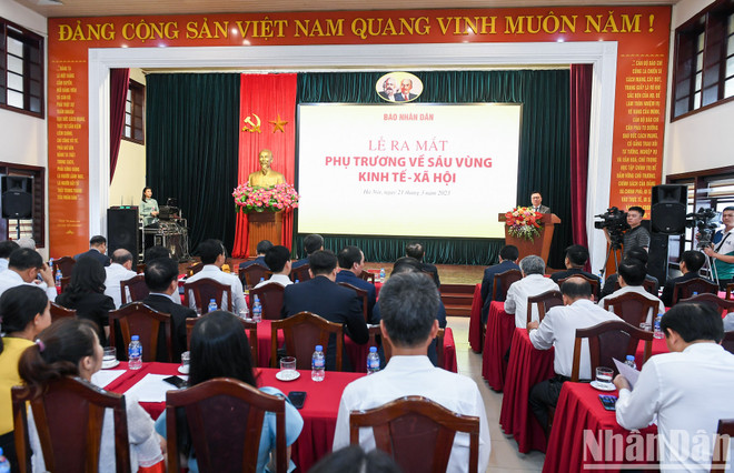 Báo Nhân Dân ra mắt phụ trương về 6 vùng kinh tế-xã hội ảnh 1