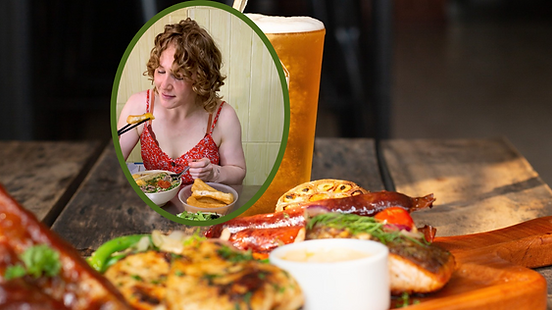 Nữ diễn viên Mỹ Corrin Carlson và niềm đam mê ẩm thực đường phố VN ảnh 1