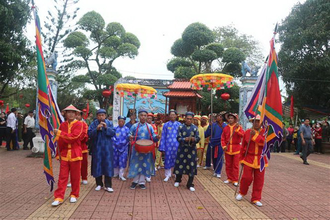 Di sản Văn hóa Phi vật thể Quốc gia: Lễ hội Chùa Bà-Cảng thị Nước Mặn ảnh 1