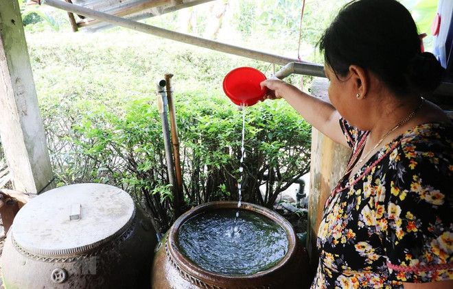 Ảnh minh họa. (Nguồn: TTXVN) Hàng nghìn hộ dân vùng hạ của tỉnh Long An thiếu nước sạch ảnh 1