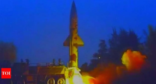 Israel thử thành công tên lửa chống hạm Gabriel V ảnh 1