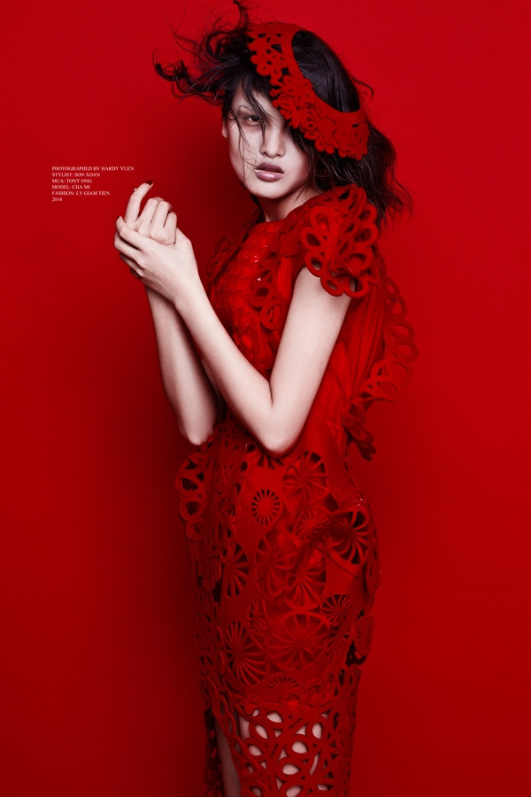 Chà Mi đầy ma mị trong bộ sưu tập của nhà thiết kế Lý Giám Tiền ảnh 7