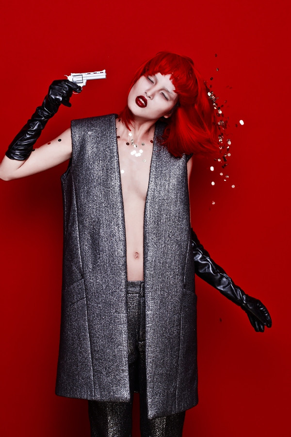 Chà Mi đầy ma mị trong bộ sưu tập của nhà thiết kế Lý Giám Tiền ảnh 9