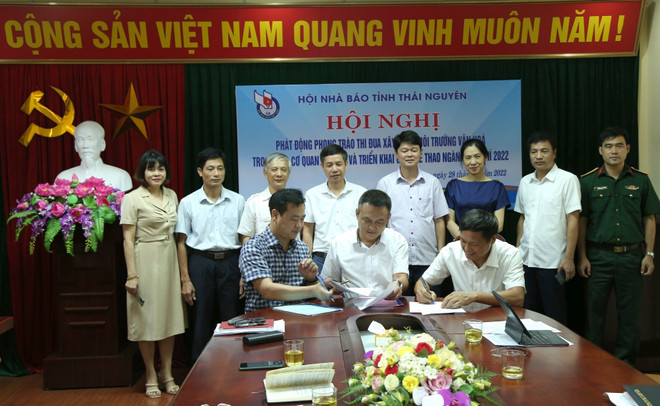 Những điển hình xây dựng môi trường văn hóa trong cơ quan báo chí ảnh 1