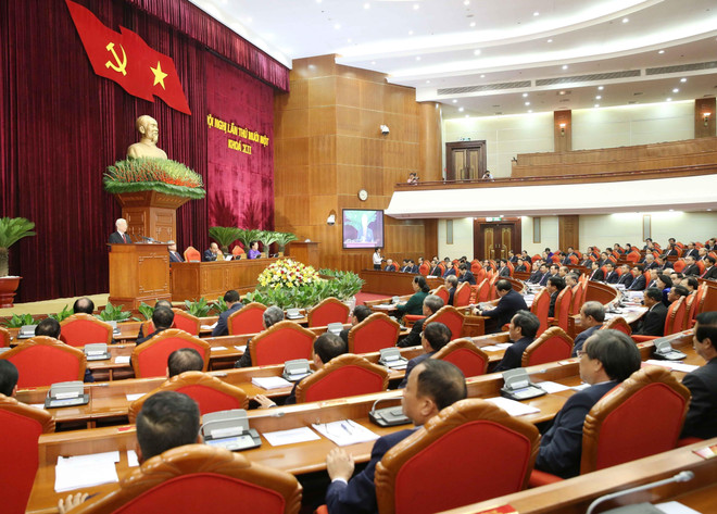 Ngày làm việc thứ tư Hội nghị lần thứ 11 Ban Chấp hành Trung ương Đảng ảnh 1