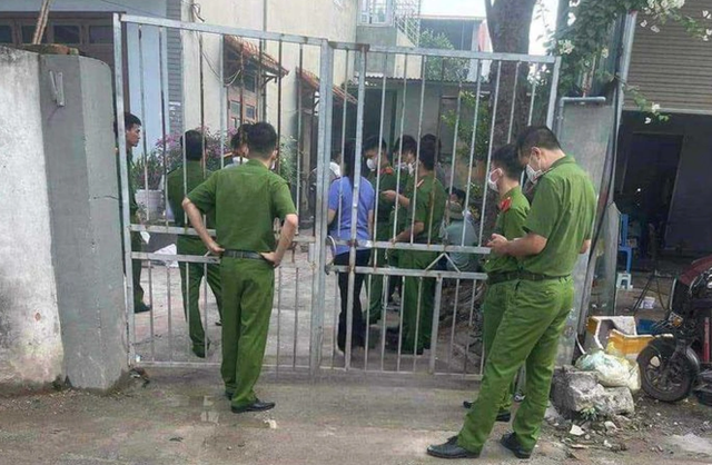 Hiện trường vụ án mạng .(Ảnh: Người dân cung cấp) Bắt giữ nghi phạm sát hại người phụ nữ, giấu xác vào bao tải ảnh 1