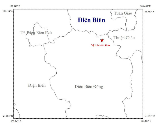 Lại xảy ra động đất tại Điện Biên, người dân cảm nhận rõ rung lắc ảnh 1