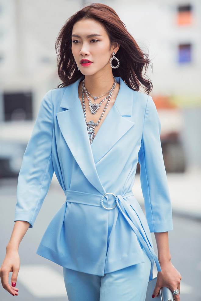 Quán quân Nguyễn Oanh thanh lịch xuống phố với hot trend Hè 2016 ảnh 6
