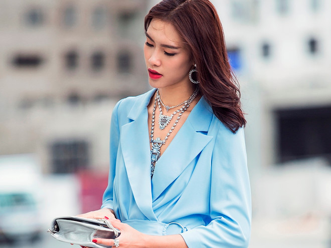 Quán quân Nguyễn Oanh thanh lịch xuống phố với hot trend Hè 2016 ảnh 1