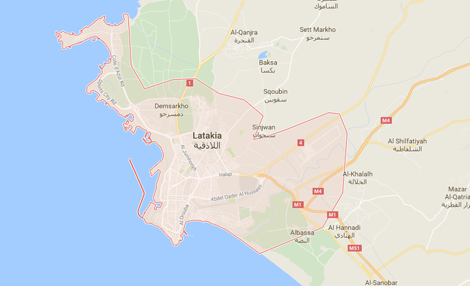 Vụ nổ lớn tại thành phố Latakia do quân chính phủ Syria kiểm soát ảnh 1