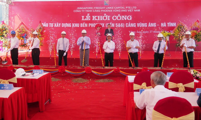 Hơn 2.100 tỷ đồng xây dựng Khu bến cảng Phoenix ở cảng Vũng Áng ảnh 1