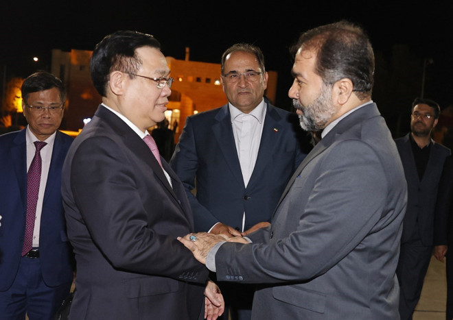 Chủ tịch Quốc hội Vương Đình Huệ kết thúc tốt đẹp chuyến thăm Iran ảnh 1