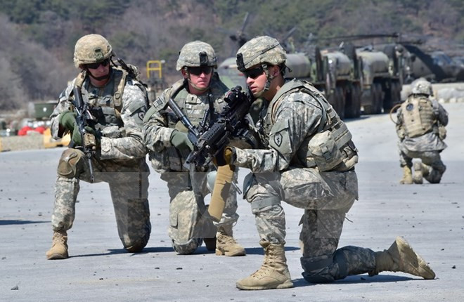 Lực lượng quân sự Mỹ, Nhật tập trận "Quả đấm sắt" tại California ảnh 1