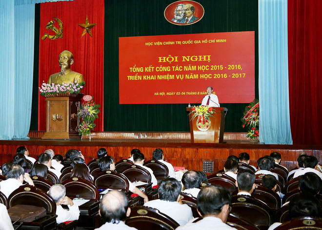 Củng cố vị trí trung tâm duy nhất về đào tạo, bồi dưỡng cán bộ ảnh 1