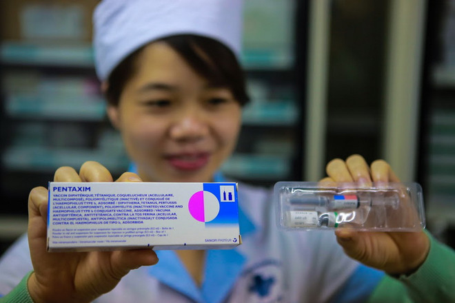 Trung tâm y tế dự phòng Hà Nội bắt đầu tiêm vắcxin 5 trong 1 ảnh 1