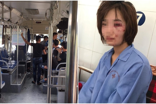 Khởi tố vụ hành hung nữ phụ xe buýt, truy bắt các đối tượng ảnh 1