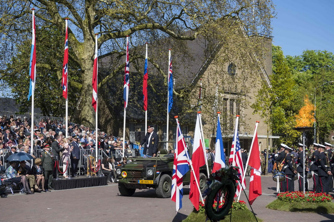 [Photo] Không khí kỷ niệm 71 năm Chiến thắng phátxít trên thế giới ảnh 3