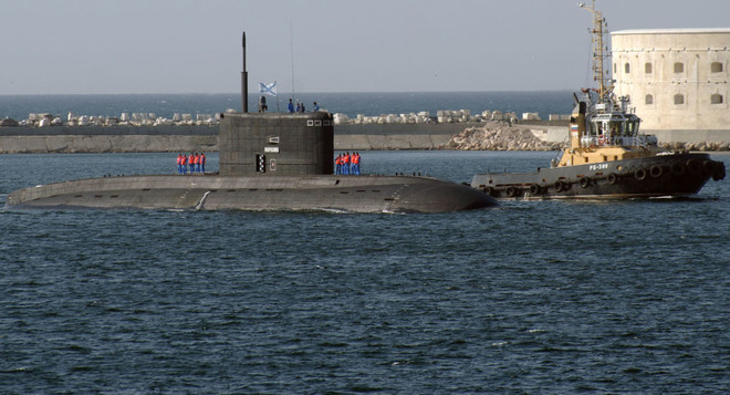 Nga hạ thủy tàu ngầm tấn công mang tên Komsomolsk-na-Amure ảnh 1