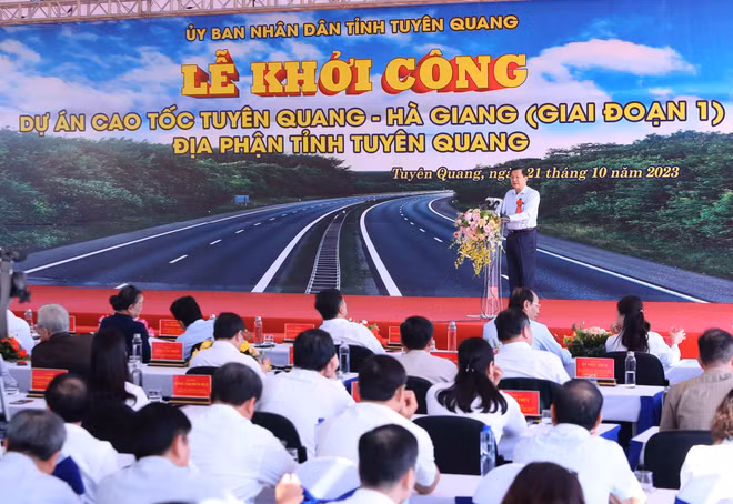Khởi công Cao tốc Tuyên Quang-Hà Giang, vốn đầu tư 6.800 tỷ đồng ảnh 2