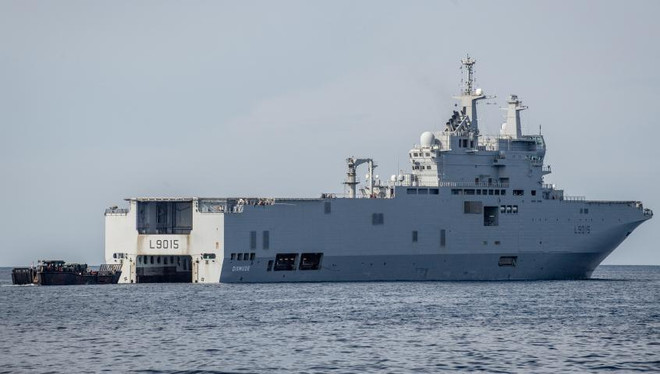 Pháp xác nhận 4 lính hải quân bị thương trong vụ tai nạn tàu chiến ảnh 1