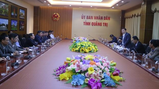 Buổi công bố Kết luận thanh tra của Thanh tra Chính phủ tại Quảng Trị. (Nguồn: Quangtri.gov.vn) Kết luận thanh tra về việc quản lý, sử dụng đất đai tại Quảng Trị ảnh 1