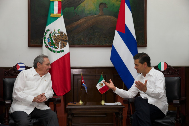 Mexico và Cuba cam kết tăng cường quan hệ anh em đặc biệt ảnh 1