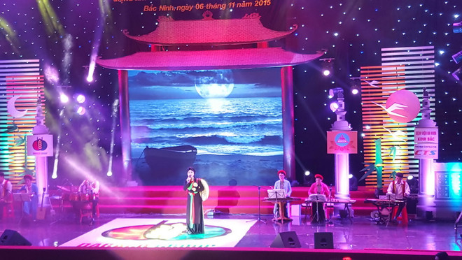 Chung kết cuộc thi giọng hát hay dân ca quan họ Bắc Ninh ảnh 1