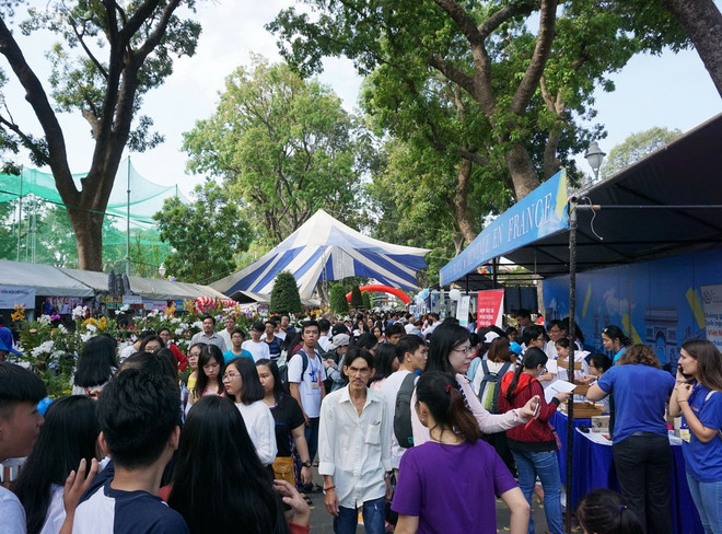 Hơn 5.000 người tham gia Ngày hội Pháp ngữ tại TP Hồ Chí Minh ảnh 1