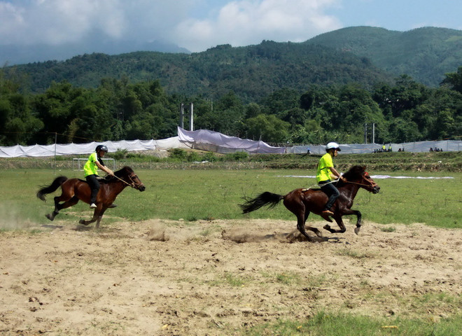 Hàng nghìn người đến cổ vũ Giải đua ngựa, đấu ngựa truyền thống ảnh 1