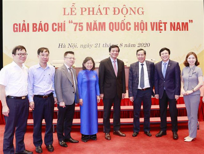 Chính thức phát động giải báo chí '75 năm Quốc hội Việt Nam' ảnh 2