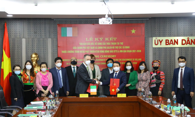 Ireland hỗ trợ cho các xã đặc biệt khó khăn vùng dân tộc thiểu số ảnh 1