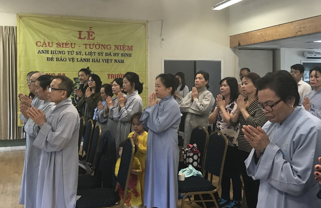 Cầu siêu cho các chiến sỹ hy sinh bảo vệ chủ quyền biển đảo ảnh 1