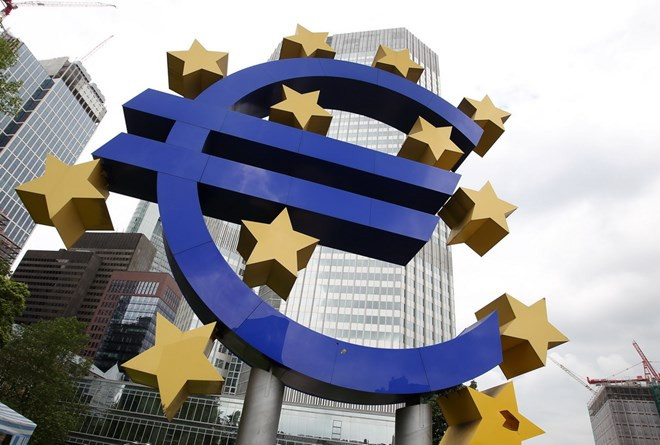 Ảnh minh họa. (Nguồn: AFP/TTXVN) Thặng dư tài khoản vãng lai của Eurozone tăng đáng kể ảnh 1