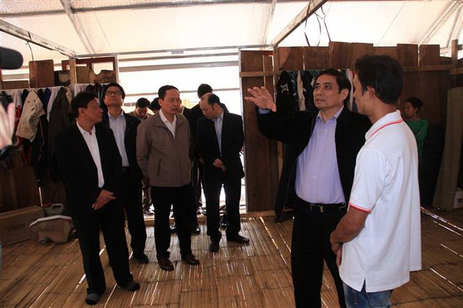 Thanh Hóa: ​Kiểm tra tình hình khắc phục lũ lụt tại Mường Lát ảnh 2