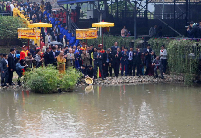 Tái hiện nghi lễ 'Tiễn cựu nghinh Xuân' tại Hoàng thành Thăng Long ảnh 2