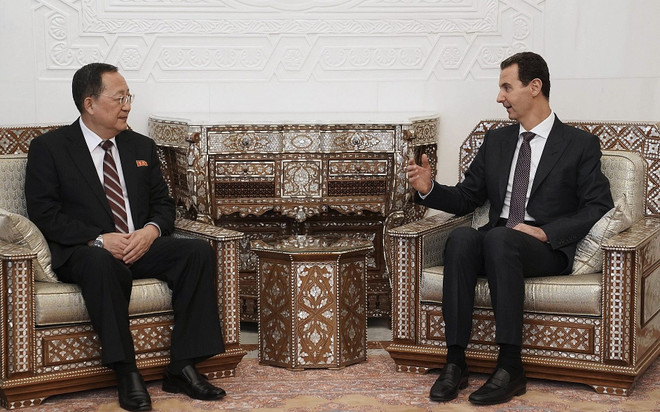 Ngoại trưởng Triều Tiên tuyên bố có chung kẻ thù với Syria ảnh 1